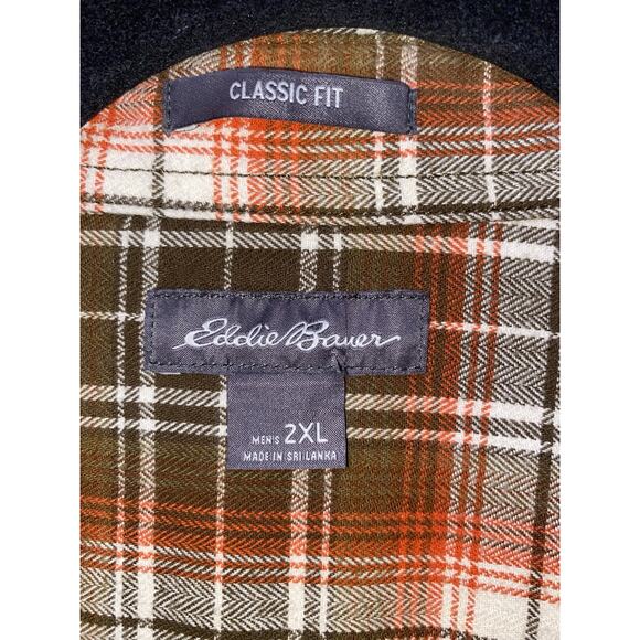 eddie bauer flannel shirt - Picture 4 of 11